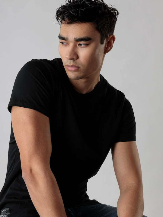 Devergo Men's Short Sleeve T-shirt Black