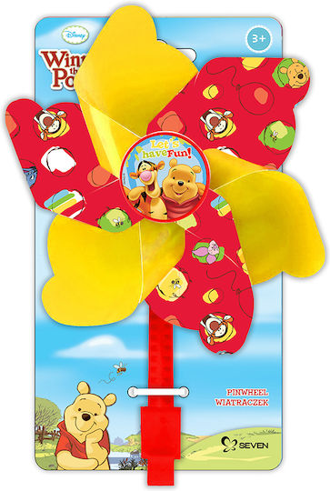 Winnie Pooh Έλικας Βάση Τιμόνι Ποδηλάτου Κόκκινοκίτρινο 9122