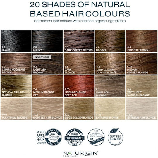 Naturigin Боя за коса Без амоняк Medium Copper Blonde 6.34