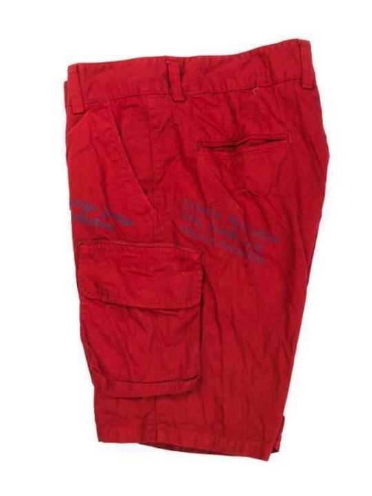 Devergo Men's Shorts Cargo Red