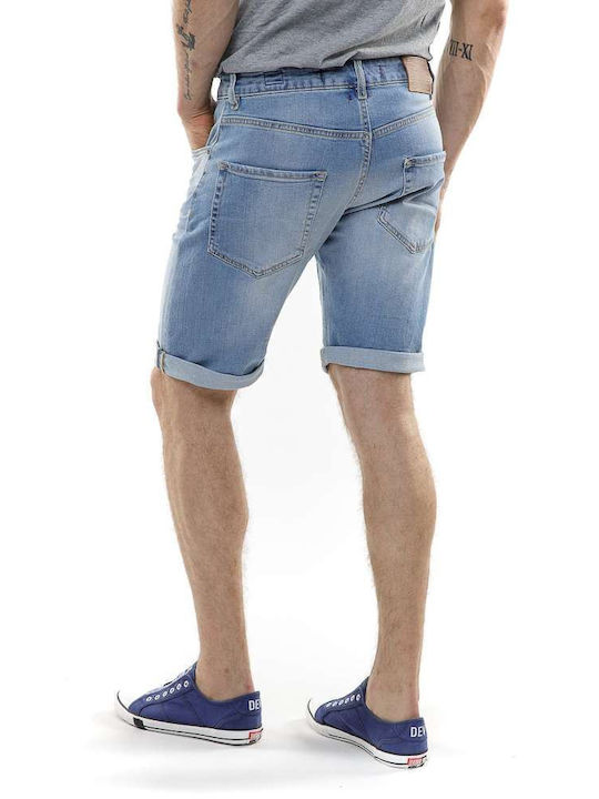 Herrenshorts Jeans Blau