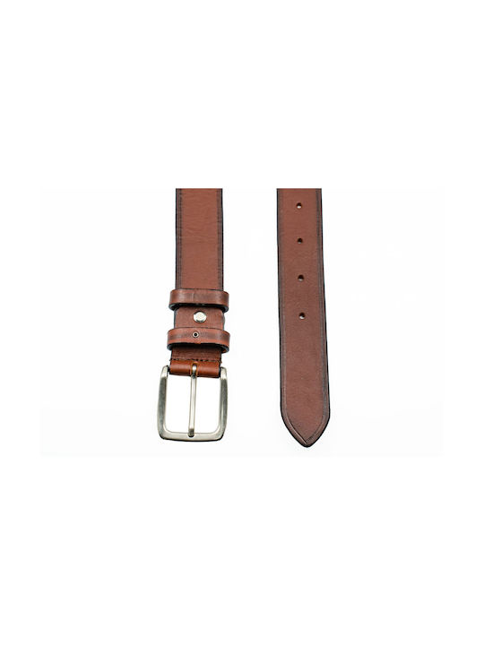 Bashaikov Men's Artificial Leather Belt Brown