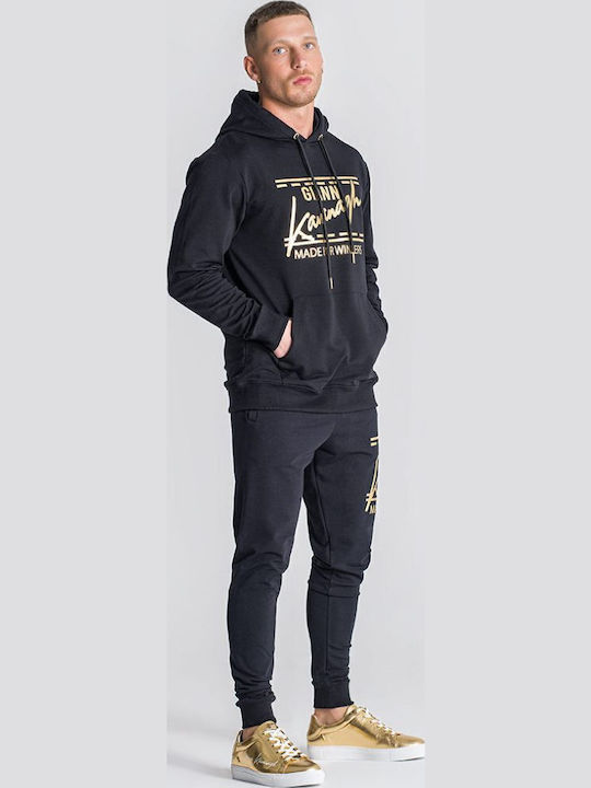 Sweatshirt with Hood Black
