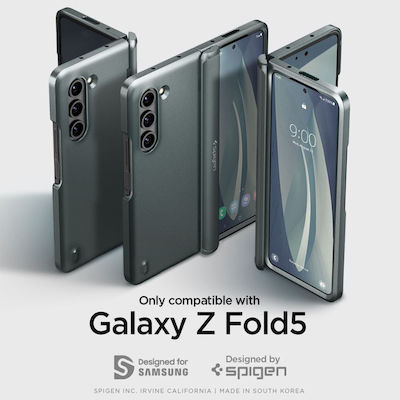 Spigen Slim Armor Pro Umschlag Rückseite Kunststoff / Silikon 2mm Grün (Galaxy Z Fold5)