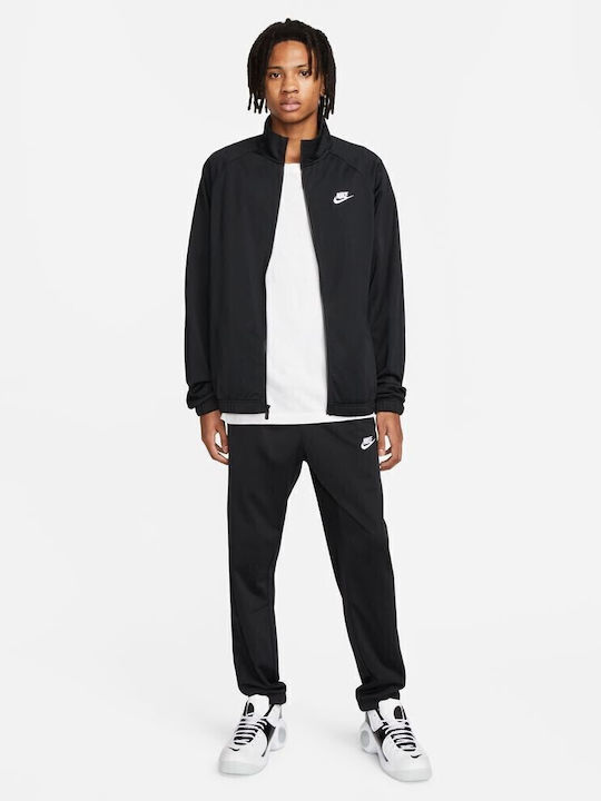 Tracksuit Glossy with Elastic Black