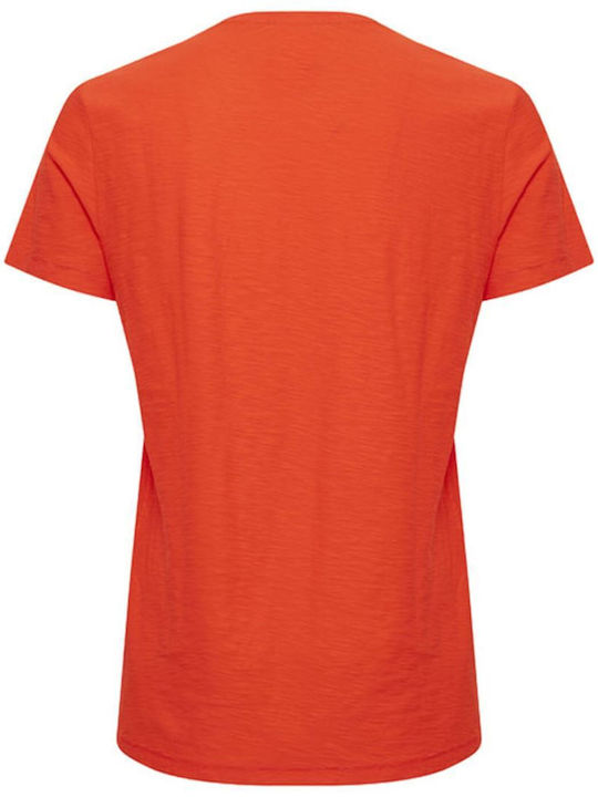 Blend Herren T-Shirt Kurzarm Orange