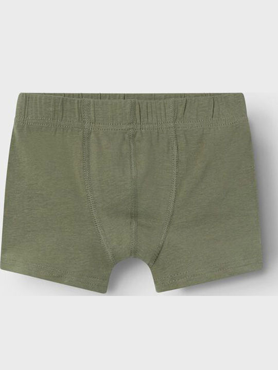 Name It Kinder-Set mit Boxershorts Khaki 3Stück