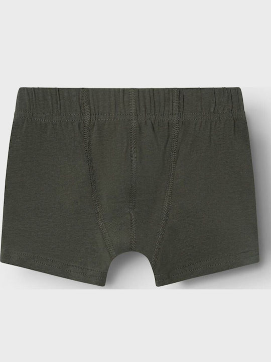 Name It Kinder-Set mit Boxershorts Khaki 3Stück