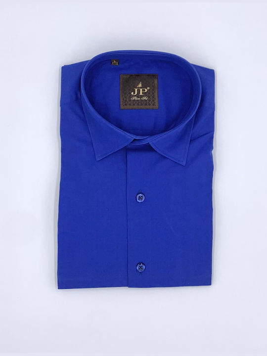 JP 1880 Men's Shirt Long Sleeve Blue