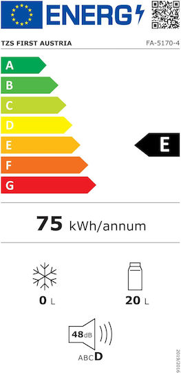 First Austria Φορητό Ψυγείο 24lt 12V / 220V Γκρι