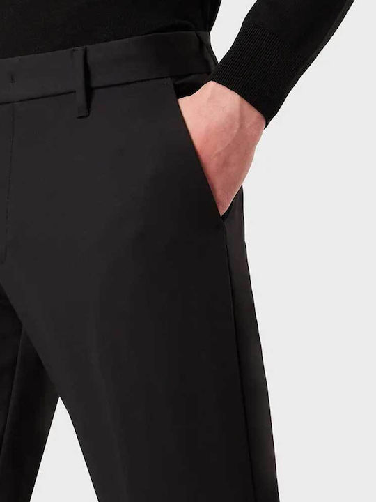 Trousers Suit in Regular Fit Black