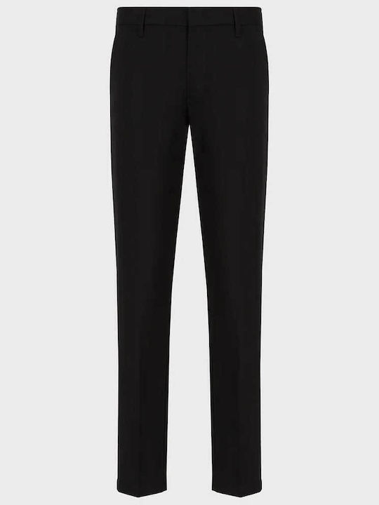 Trousers Suit in Regular Fit Black