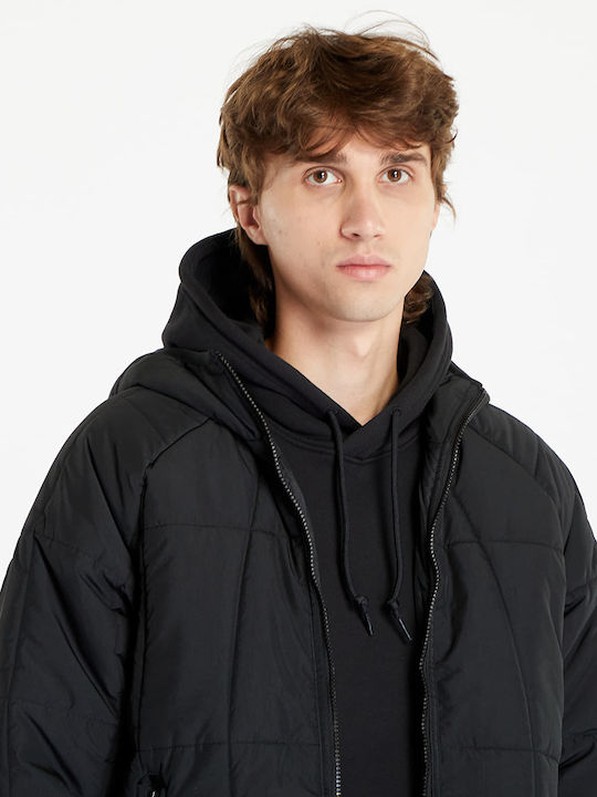 Adventure Χειμωνιάτικο Μπουφάν Puffer Μαύρο