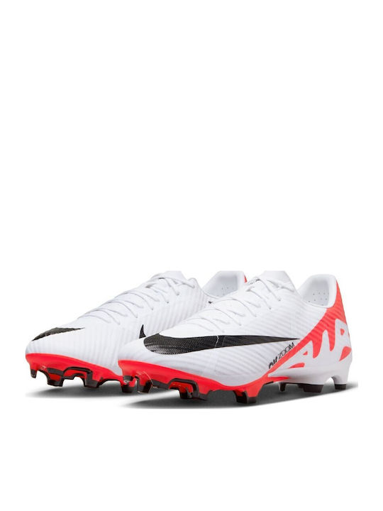 Nike Mercurial Vapor 15 Academy Football Shoes with Cleats White