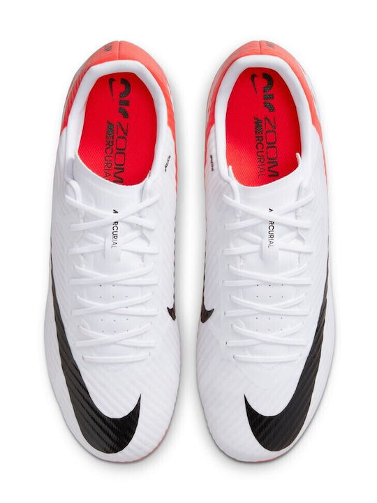 Nike Mercurial Vapor 15 Academy Football Shoes with Cleats White