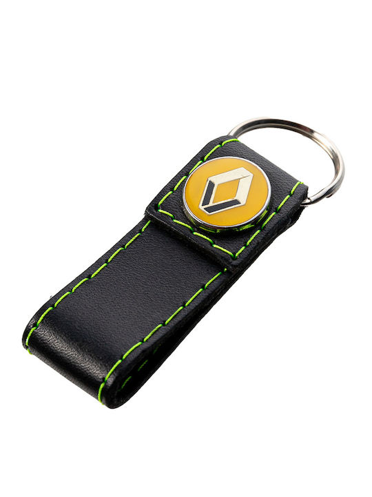 Renault Leather Keychain Blue