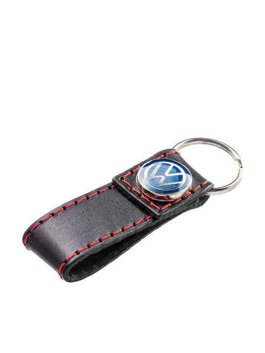 Volkswagen Μπρελόκ Δερμάτινο Μπλε