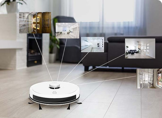 Tesla Roboter-Staubsauger mit Laser-Kartierung und Saugkraft 3000Pa Weiße
