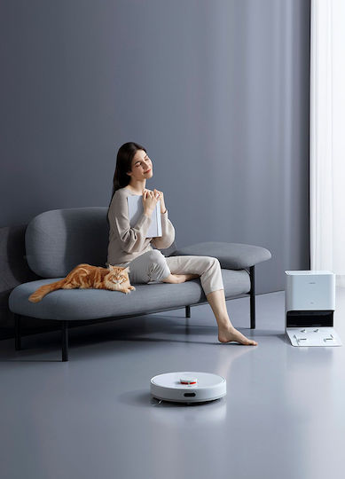 Xiaomi X10 Robot Vacuum Cleaner with Laser Mapping & 4000Pa Suction Power White