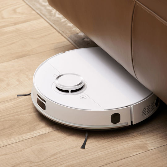 Midea M7 Robot Vacuum Cleaner with Laser Mapping & 4000Pa Suction Power White