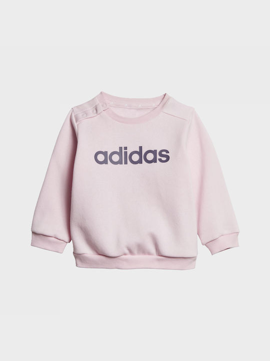 Adidas Παιδικό Σετ Φόρμας Ροζ 2τμχ Sportswear