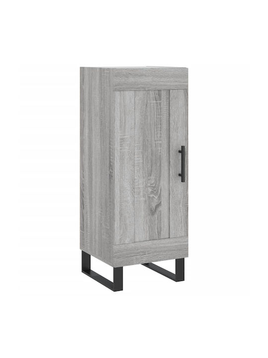 Cabinet Storage Made of Metal & Wood L34.5xW34xH90cm