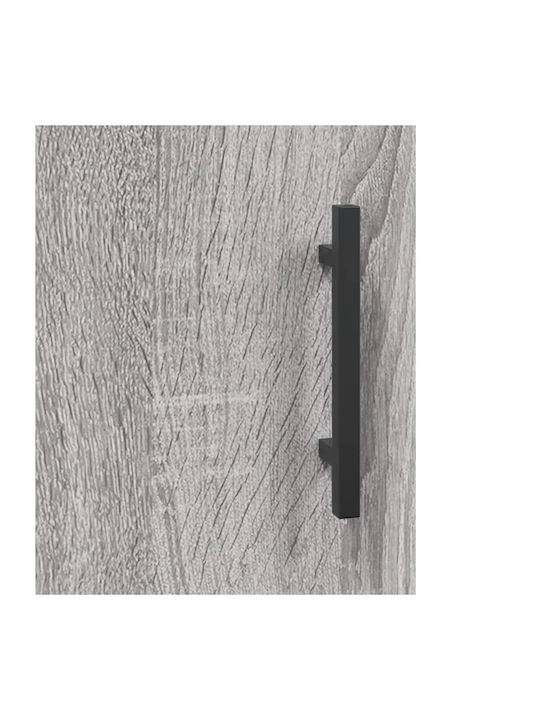 Cabinet Storage Made of Metal & Wood L34.5xW34xH90cm