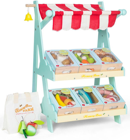 Le Toy Van Kids Shop Market made of Wood for 3+ Years Old 64 cm cm.