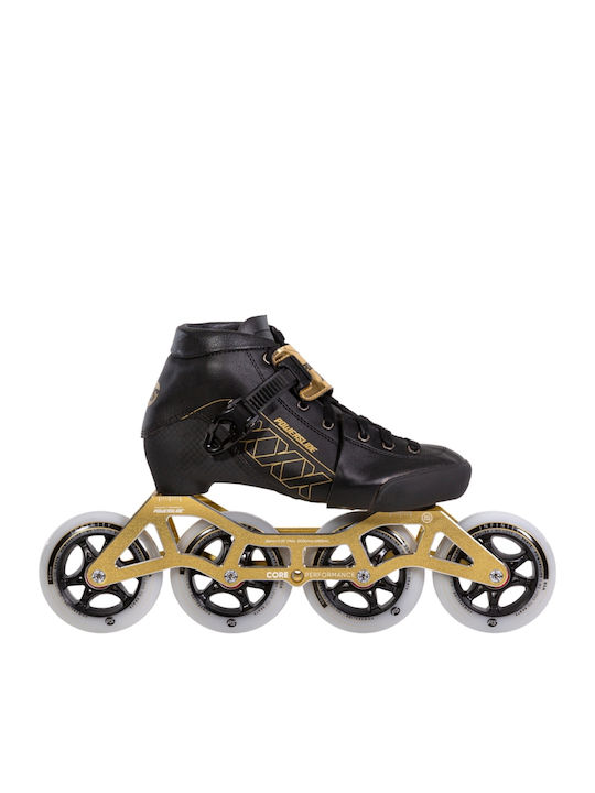 Powerslide 3Χ Inline Αυξομειούμενα Rollers Χρυσά Παιδικά Powerslide 3Χ Inline Αυξομειούμενα Rollers Χρυσά Παιδικά