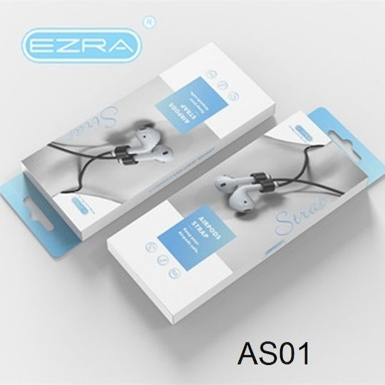 Ezra AS01 Anti-Lost Strap σε Μαύρο χρώμα για Apple AirPods