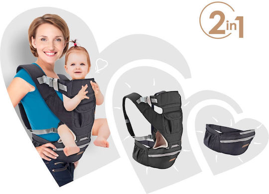 Bebe Stars Κλασικός Μάρσιπος Carry & Go Black