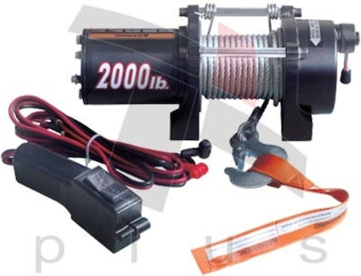 Plus DW 2000 Electric 4x4 Car Winch 12V with Towing Capacity 909kg