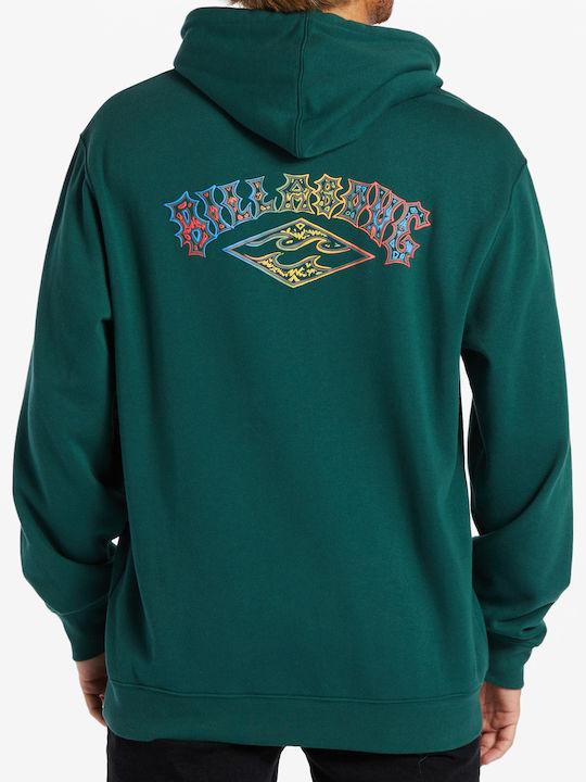 Short Sands Sweatshirt mit Kapuze DTA/DEEP TEAL