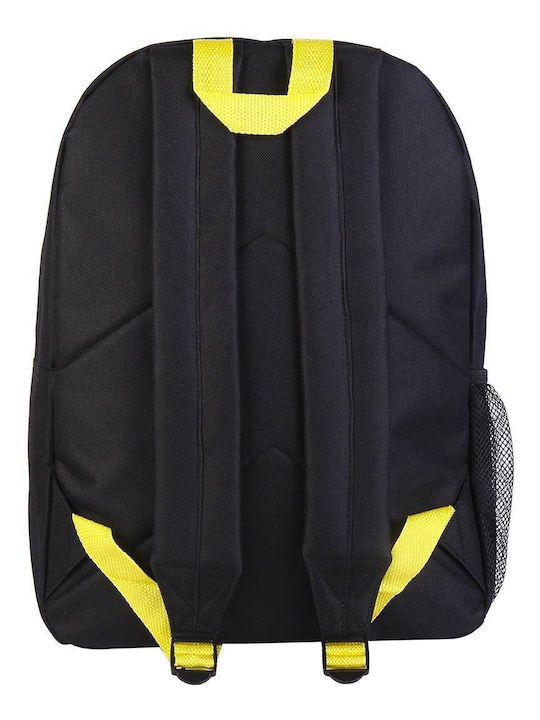 DC Batman Schulranzen Rucksack Kindergarten Schwarz mit Flaschenhalter