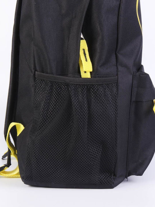 DC Batman Schulranzen Rucksack Kindergarten Schwarz mit Flaschenhalter