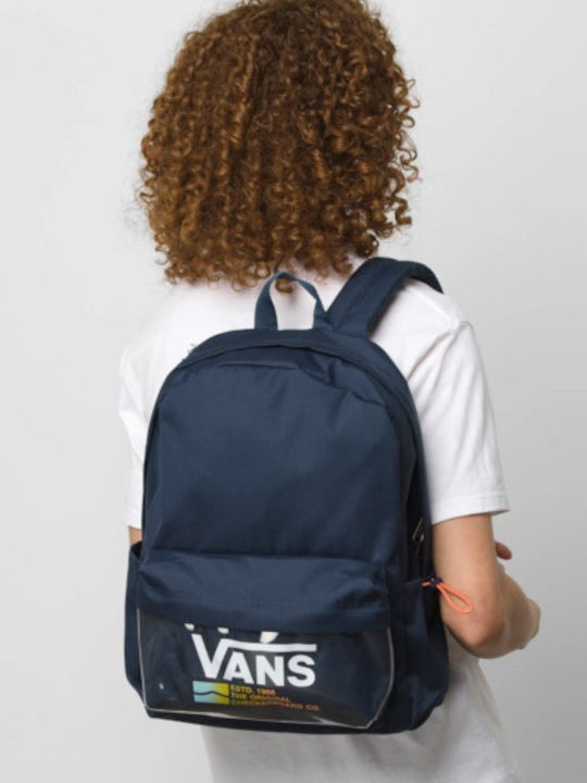 Vans Old Skool H20 Σχολική Τσάντα Πλάτης Γυμνασίου - Λυκείου Πολύχρωμη με Θήκη για Παγούρι 22lt