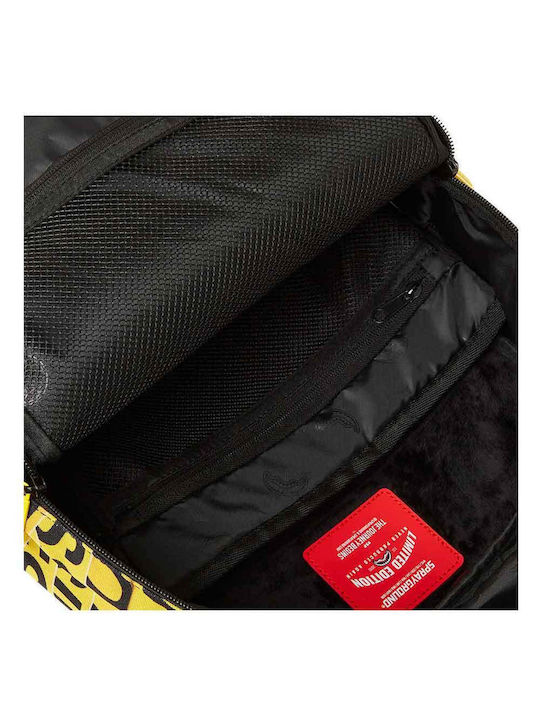 Sprayground DLXSR School Bag Backpack Junior High-High School Yellow with Water Bottle Holder