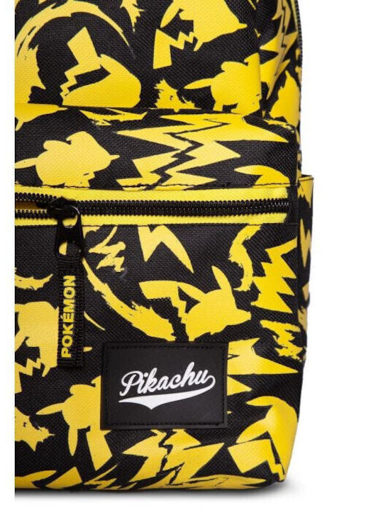 Difuzed Pokemon Pikachu School Bag Backpack Elementary, Elementary Yellow