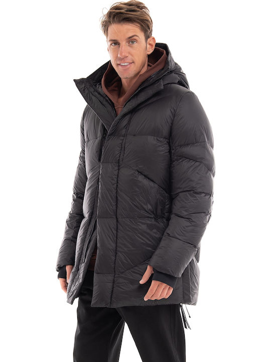 Зимно Мъжко Яке Puffer Черно