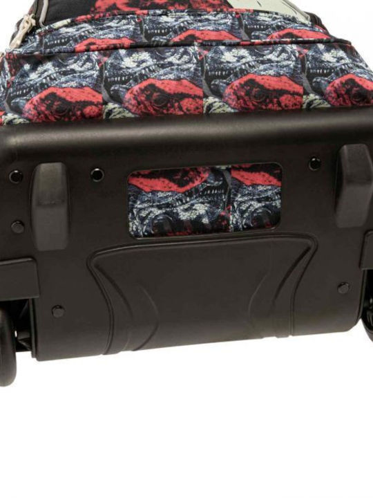 Polo Rollende Schulranzen Trolley Grundschule mit Flaschenhalter Butterflies 30lt 35 x 21 x 42cm