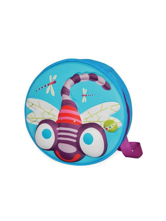 Oops My Starry Owl School Bag Backpack Kindergarten Purple