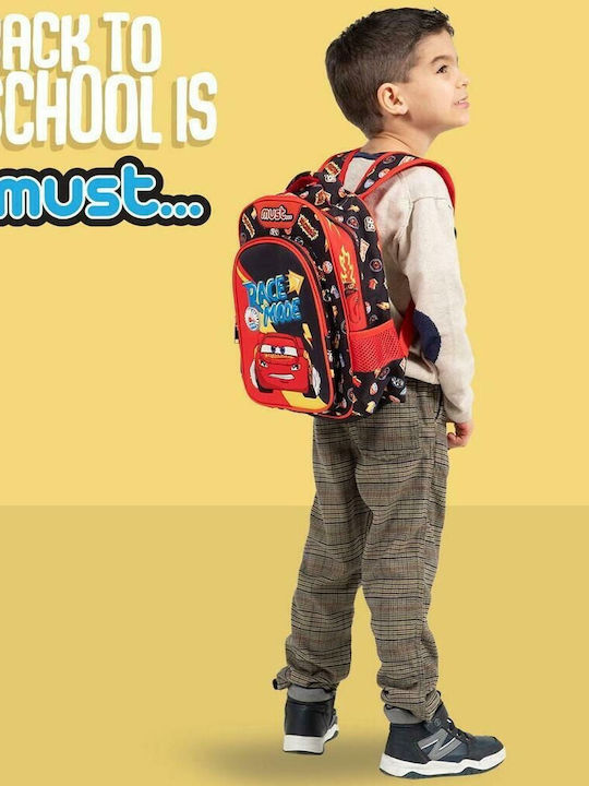 Must Team Race Mode Schulranzen Rucksack Kindergarten Mehrfarbig mit Flaschenhalter 8lt 2022