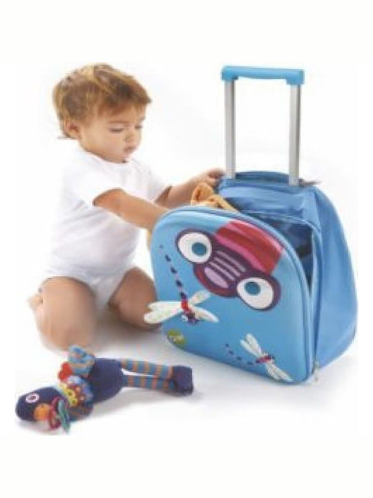 Oops Easy Owl School Bag Trolley Kindergarten Orange 18 x 18 x 36cm