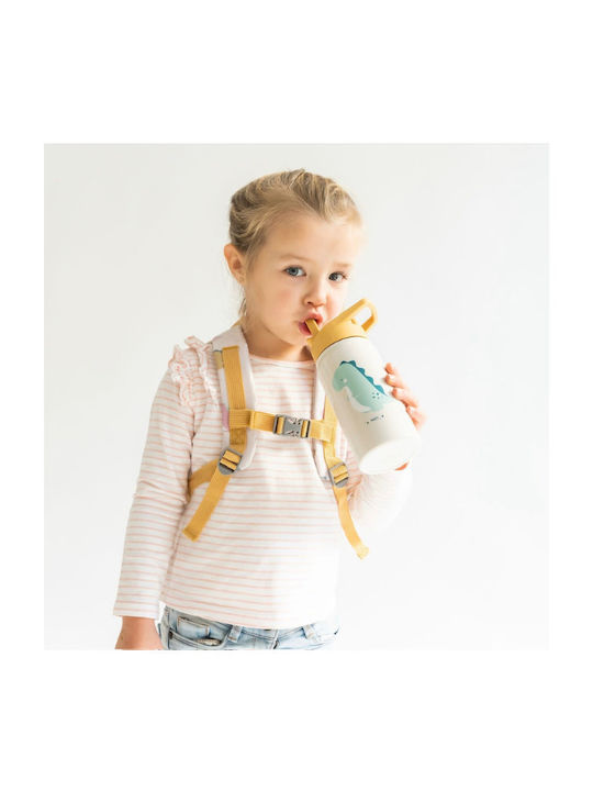 Saro Happy Dinos Schulranzen Rucksack Kindergarten Beige