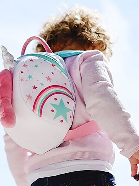 Littlelife Big Unicorn Kids Backpack Σχολική Τσάντα Πλάτης Νηπιαγωγείου Λευκή 6lt