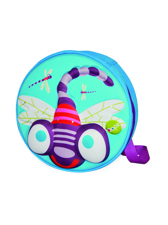 Oops My Starry Ladybird School Bag Backpack Kindergarten Green