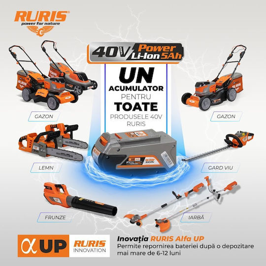 Ruris RR3845e Brush Cutter Shoulder / Hand Battery