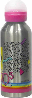 Paul Frank Kids Water Bottle Stainless Steel Silver 580ml