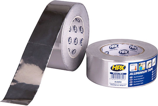 HPX Μονωτική Ταινία 50mm x 50m Ασημί