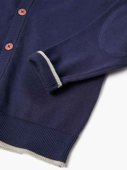 Cardigan pentru copii Tricotat Albastru